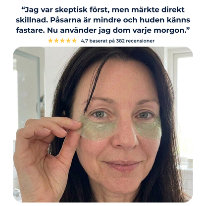 Återfuktande Ögonmasker med Aloe Vera & Kollagen